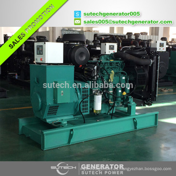 Generador original de Volvo penta diesel de 100kw Suecia accionado por el motor volvo TAD532GE